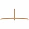 Ekena Millwork Bellingham Timber Gable Bracket, Western Red Cedar, 108"W x 40"H x 3 1/2"D x 3 1/2"F, 9/12 Pitch GBW108X40X0404BEL00SWR - alternate 1